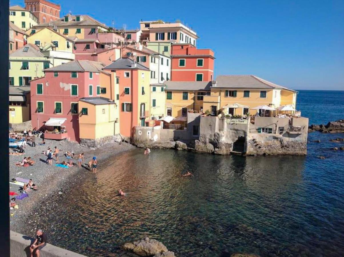 Casa Sulla Spiaggia Di Boccadasse جنوة المظهر الخارجي الصورة