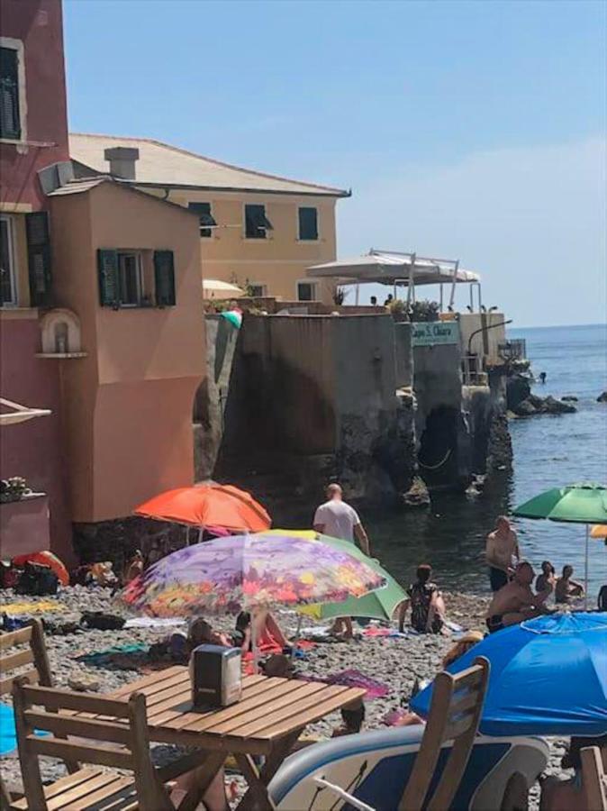 Casa Sulla Spiaggia Di Boccadasse جنوة المظهر الخارجي الصورة