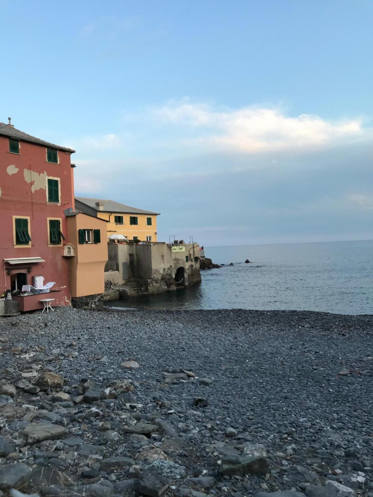 Casa Sulla Spiaggia Di Boccadasse جنوة المظهر الخارجي الصورة